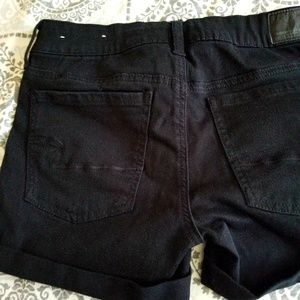 Black AE shorts size 6 never worn